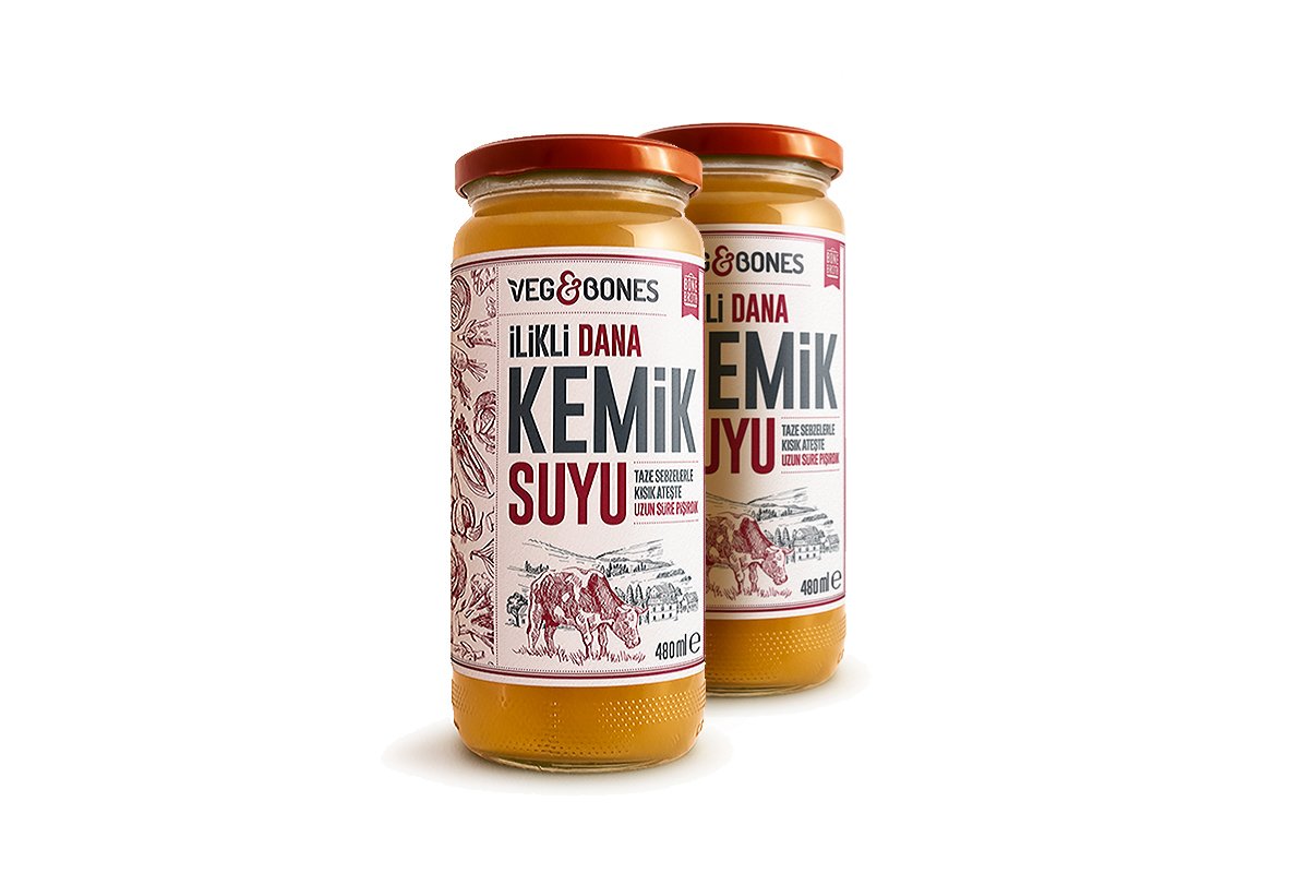İlikli Dana Kemik Suyu 480 ML 2'Lİ PAKET