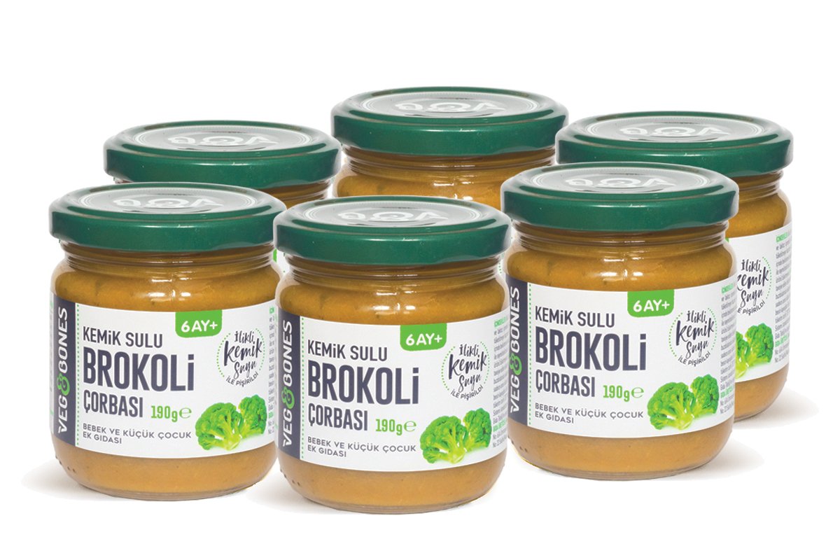 Kemik Sulu Brokoli Çorbası 6'LI PAKET