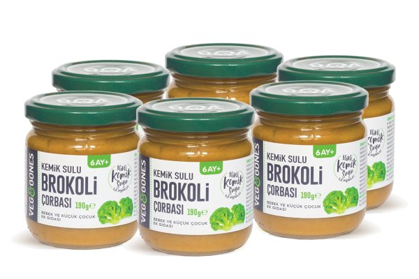 Kemik Sulu Brokoli Çorbası 6'LI PAKET