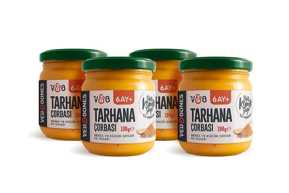 Kemik Sulu Tarhana Çorbası 4'LÜ PAKET