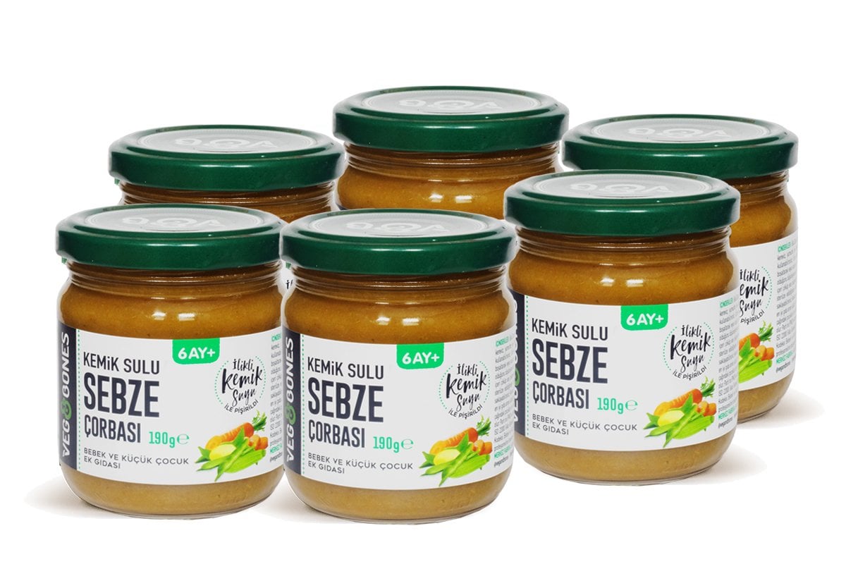 Kemik Sulu Sebze Çorbası 6'LI PAKET