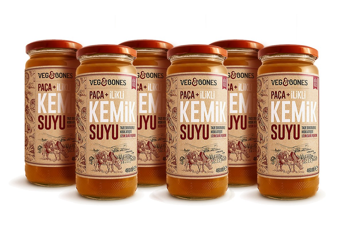 Paça İlikli Kemik Suyu 6'LI PAKET