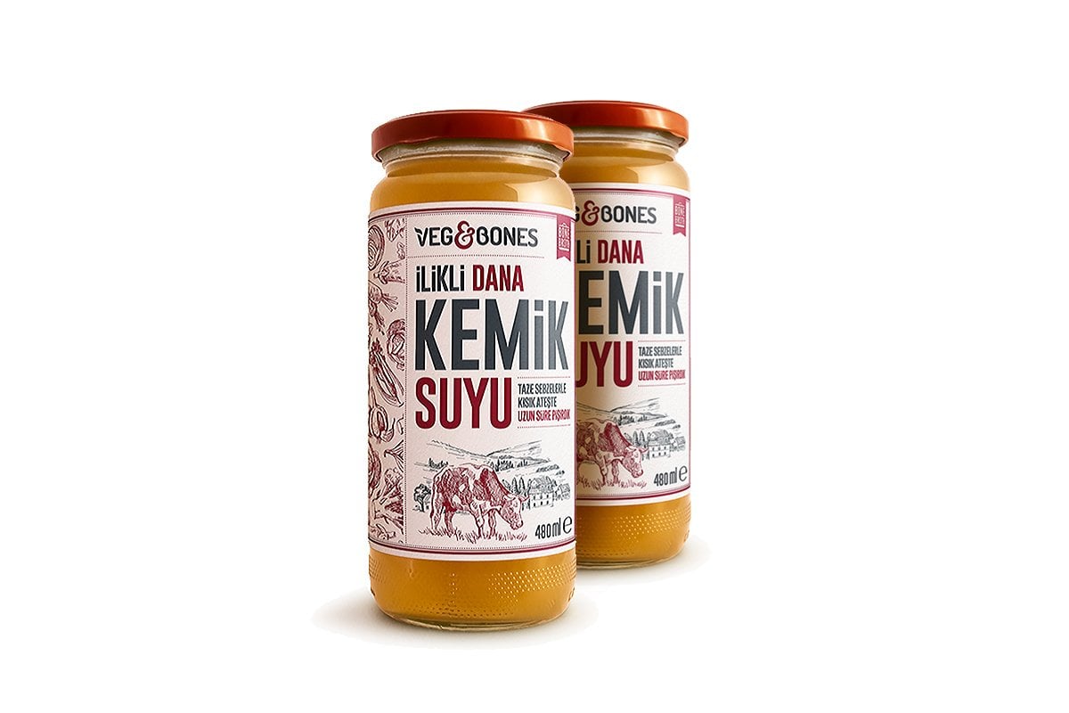İlikli Dana Kemik Suyu 480 ML 2'Lİ PAKET