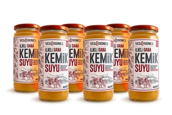 İlikli Dana Kemik Suyu 480 ML 6'LI PAKET
