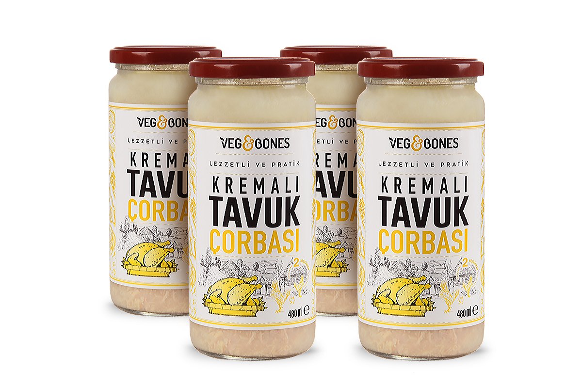 Kremalı Tavuk Çorbası 4'LÜ PAKET