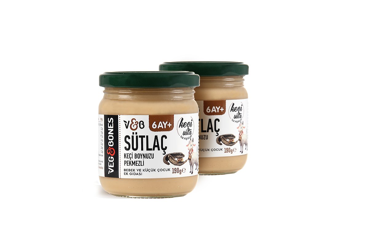 Keçi Sütlü Keçiboynuzu Pekmezli Sütlaç 2'Lİ PAKET