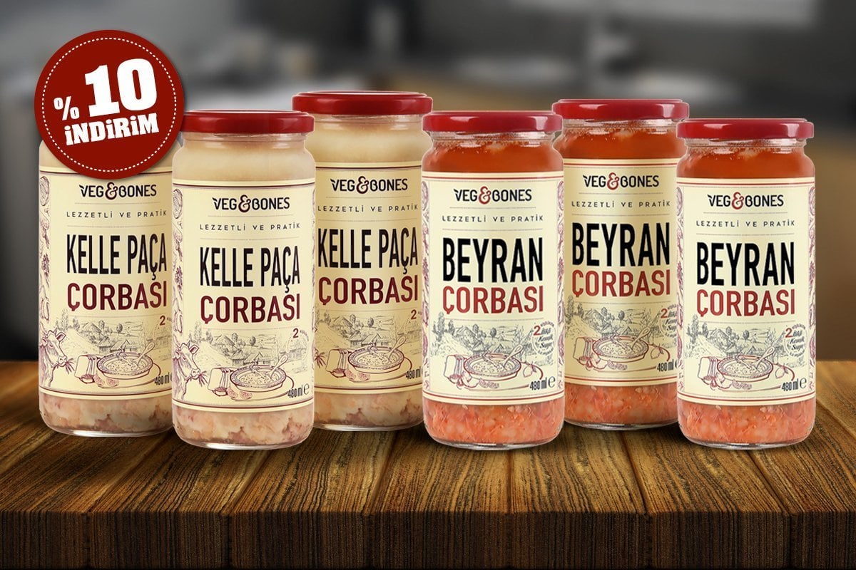 3 Beyran ve 3 Kelle Paça Çorbası Avantajlı Paket