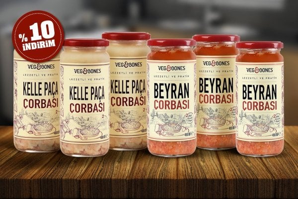 3 Beyran ve 3 Kelle Paça Çorbası Avantajlı Paket