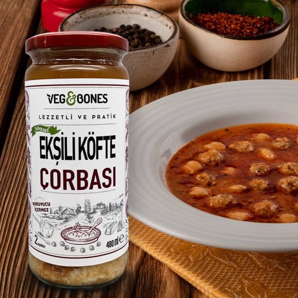 Yöresel Ekşili Köfte Çorbası TEKLİ PAKET