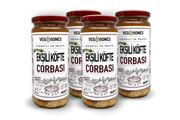 Yöresel Ekşili Köfte Çorbası 4'LÜ PAKET