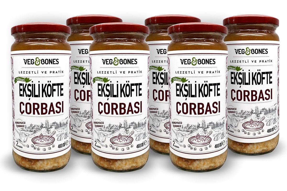 Yöresel Ekşili Köfte Çorbası 6'LI PAKET