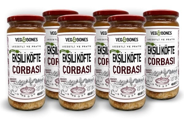 Yöresel Ekşili Köfte Çorbası 6'LI PAKET