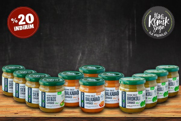 Bebek Çorbaları 12'li Mix Paket