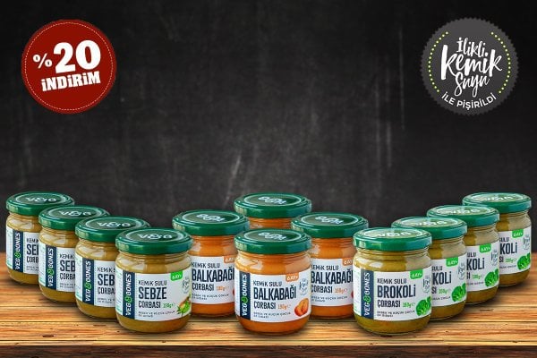 Bebek Çorbaları 12'li Mix Paket