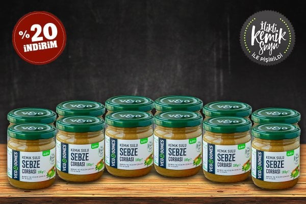 Sebze Çorbası 12'li Tatil Paketi