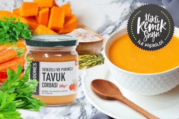 Sebzeli ve Pirinçli Tavuk Çorbası 6lı Avantaj Paketi