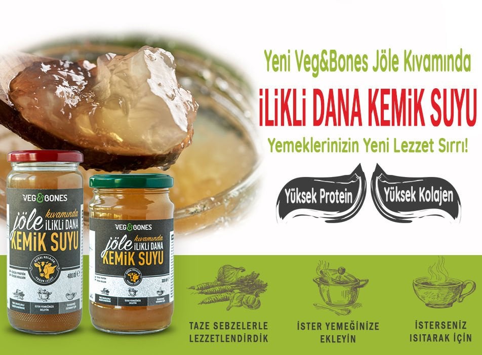 jöle kıvamında kemik suyu
